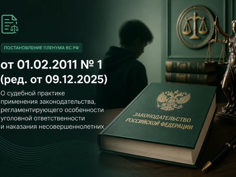 Постановление Пленума Верховного Суда РФ от 01.02.2011 N 1