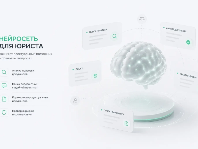 Нейросети для юристов: что можно доверить ИИ, а что категорически нельзя